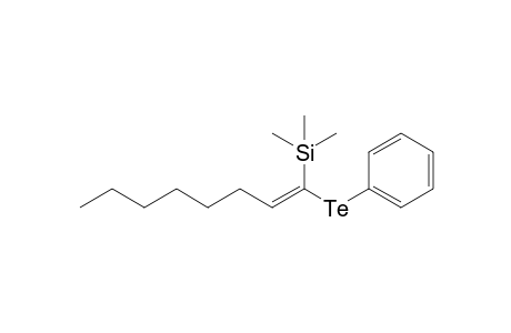 (E)-1-Trimethylsilyl-1-(phenyltelluro)-1-octene