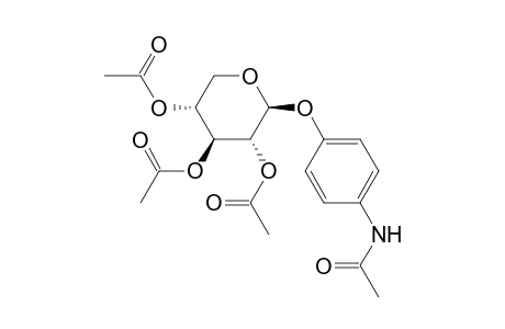 4'-(beta-D-XYLOPYRANOSYLOXY)ACETANILIDE, TRIACETATE