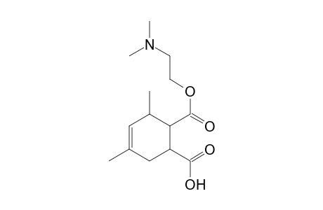 4-Cyclohexene-1,2-dicarboxylic acid, 3,5-dimethyl-, 2-(2-dimethylamino)ethyl ester
