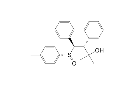 (.beta.R*,.Gamma.R*(S*))-.alpha.,.alpha.-dimethyl-.gamma.-((4-methylphenyl)sulfinyl)-.beta.-phenyl-benzenepropanol