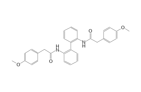 2-(4-methoxyphenyl)-N-(2'-{[(4-methoxyphenyl)acetyl]amino}[1,1'-biphenyl]-2-yl)acetamide