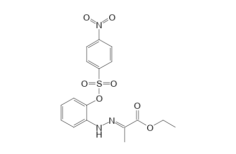 (E)-Ethyl Pyruvate 2-[2-(4-nitrobenzenesulfonyloxy)phenylhydrazone]