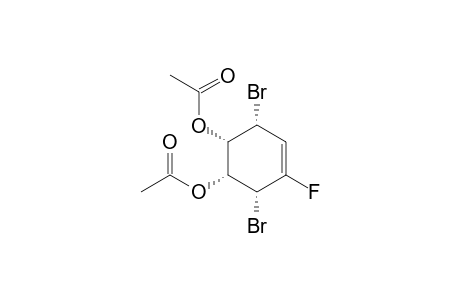 (1R,2R,5R,6S)-6-(Acetyloxy)-2,5-dibromo-3-fluoro-3-cyclohexenyl Acetate
