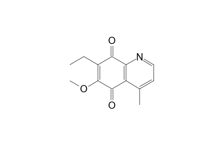 6-Methoxy-7-ethyl-4-methyl-5,8-quinolinedione
