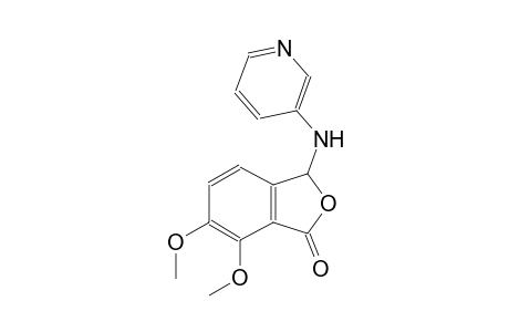 6,7-dimethoxy-3-(3-pyridinylamino)-2-benzofuran-1(3H)-one
