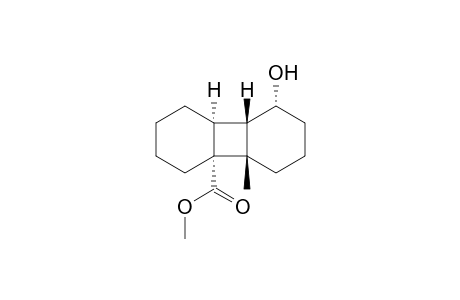 (4aR,4bS,8R,8aS,8bS)-8-hydroxy-4b-methyl-1,2,3,4,5,6,7,8,8a,8b-decahydrobiphenylene-4a-carboxylic acid methyl ester