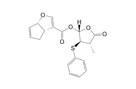 (3aS,6ac)-Dihydro-4H-cyclopenta[b]furan-3-carboxylic acid (2S,3R,4R)-4-methyl-5-oxo-3-phenylsulfanyl-tetrahydrofuran-2-yl ester