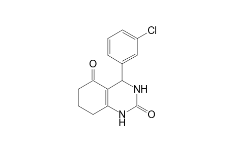 4-(3-Chlorophenyl)-1,3,4,6,7,8-hexahydroquinazoline-2,5-dione