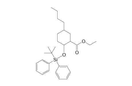 (anti,syn)-2-(tert-Butyldiphenylsilyloxy)-5-n-butylcyclohexanecarboxylic acid ethyl ester