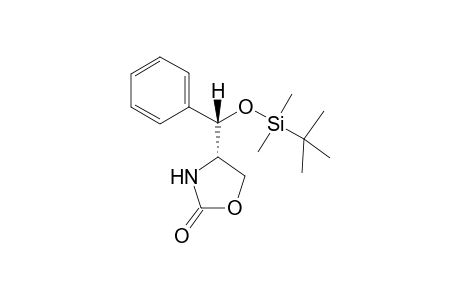 (4S,1'S)-(1'-tert-Butyldimethylsiloxy-1'-phenyl)methyloxazolidin-2-one