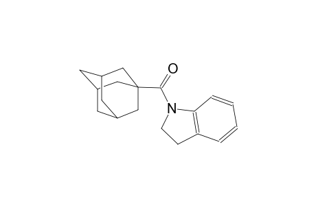 1H-indole, 2,3-dihydro-1-(tricyclo[3.3.1.1~3,7~]dec-1-ylcarbonyl)-