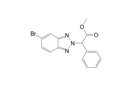 methyl 2-(5-bromo-2H-benzo[d][1,2,3]triazol-2-yl)-2-phenylacetate