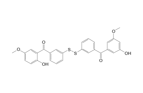 {bis[2'-Hydroxy-5'-(methoxybenzoyl)] phenyl} - Disulfide
