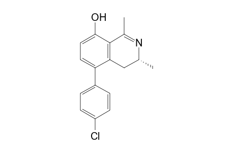 (R)-5-(4-chlorophenyl)-1,3-dimethyl-3,4-dihydroisoquinolin-8-ol