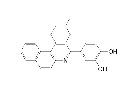 4-(3-Methyl-1,2,3,4-tetrahydro-benzo[a]phenanthridin-5-yl)-benzene-1,2-diol