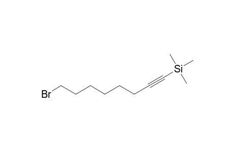 8-Trimethylsilyl-7-octynyl bromide