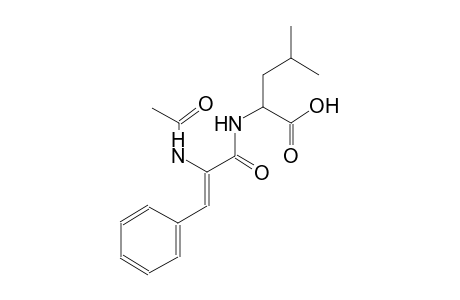 leucine, N-[(2Z)-2-(acetylamino)-1-oxo-3-phenyl-2-propenyl]-