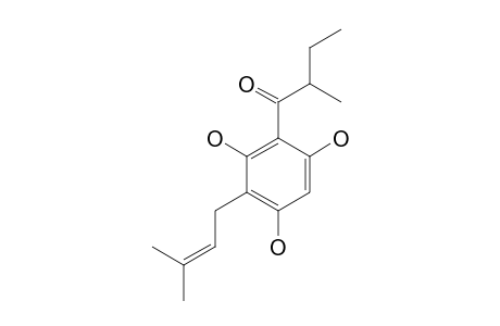 1-(2-METHYLBUTANONE)-3-PRENYL-PHLOROGLUCINOL