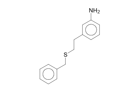 3-[2-(Benzylsulfanyl)ethyl]aniline