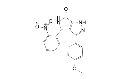 pyrrolo[3,4-c]pyrazol-6(1H)-one, 4,5-dihydro-3-(4-methoxyphenyl)-4-(2-nitrophenyl)-