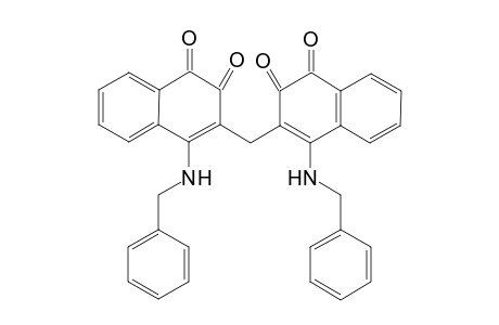 3,3'-Methylene-bis[4"-(benzylamino)-1",2"-naphthalenedione