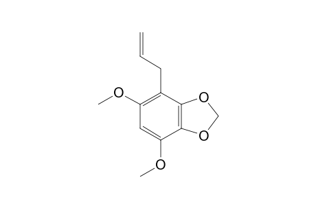 2,4-Dimethoxy-5,6-methylenedioxy-1-(2-propenyl)benzene