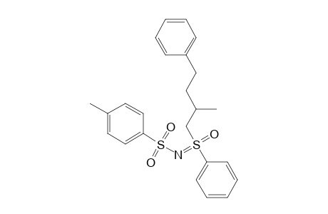 N-[keto-(2-methyl-4-phenyl-butyl)-phenyl-persulfuranylidene]-4-methyl-benzenesulfonamide