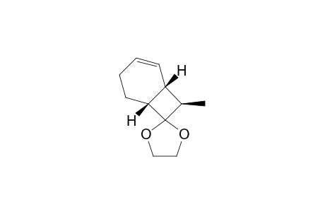SPIRO-[8-EXO-METHYLBICYClO-[4.2.0]-OCT-2-EN-7,2'-(1',3'-DIOXOLANE)]