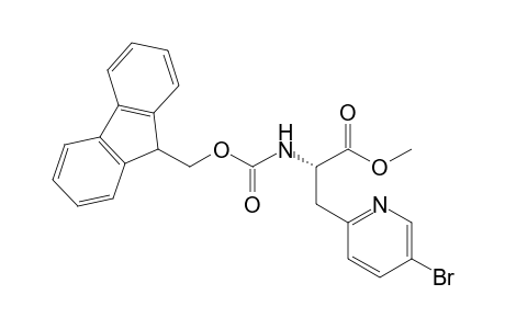 Methyl (2S)-2-(Fluororenylmethoxycarbonylamino)-3-(5'-bromo-2'-pyridyl)propionate
