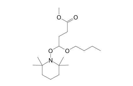 Methyl 4-butoxy-4-(2,2,6,6-tetramethylpiperidin-1-yloxy)butanoate