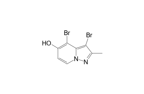 3,4-dibromo-2-methylpyrazolo[1,5-a]pyridin-5-ol