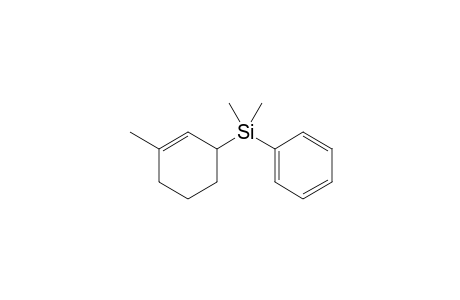 dimethyl-(3-methyl-1-cyclohex-2-enyl)-phenylsilane