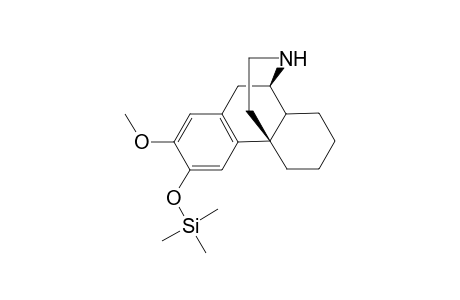 2-Methoxy-3-hydroxy-N-morphinan TMS ether