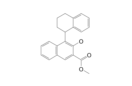 METHYL-3-HYDROXY-4-(1,2,3,4-TETRAHYDRO-1-NAPHTHYL)-2-NAPHTHOATE