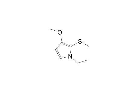 1-Ethyl-3-methoxy-2-methylsulfanylpyrrole