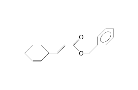 (E)-3-(2-Cyclohexenyl)-propenoic acid, benzyl ester