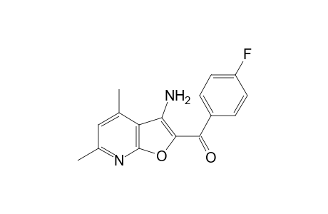 (3-Amino-4,6-dimethylfuro[2,3-b]pyridin-2-yl)(4-fluorophenyl)methanone