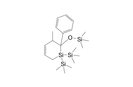 1,1-Bis(Trimethylsilyl)-2-phenyl-2-(trimethylsilyloxy)-3-methyl-1-silacyclohex-4-ene