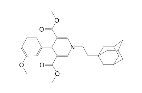 3,5-pyridinedicarboxylic acid, 1,4-dihydro-4-(3-methoxyphenyl)-1-(2-tricyclo[3.3.1.1~3,7~]dec-1-ylethyl)-, dimethyl ester