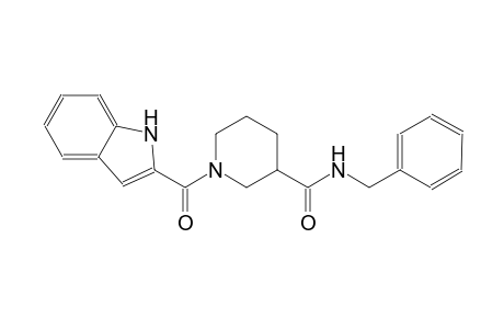 3-piperidinecarboxamide, 1-(1H-indol-2-ylcarbonyl)-N-(phenylmethyl)-