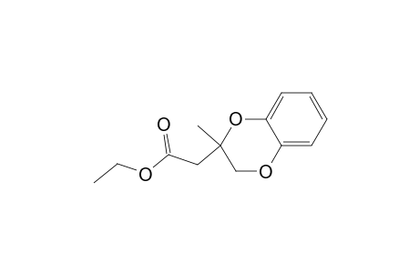 2-(3-Methyl-2H-1,4-benzodioxin-3-yl)acetic acid ethyl ester