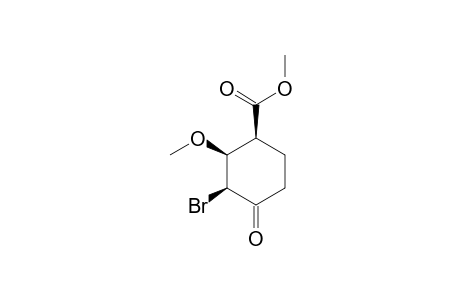(2S,3S,4S)-2-BROMO-3-METHOXY-4-METHOXYCARBONYLCYCLOHEXANONE