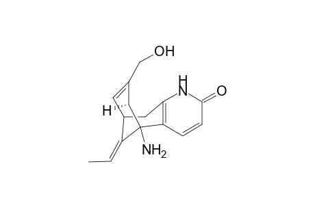 (E)-5-amino-11-ethylidene-7-(hydroxymethyl)-5,6,9,10-tetrahydro-5,9-methanocycloocta[b]pyridin-2(1H)-one