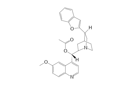 Acetic acid (S)-(5-benzofuran-2-yl-1-aza-bicyclo[2.2.2]oct-2-yl)-(6-methoxy-quinolin-4-yl)-methyl ester