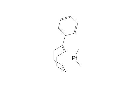 Dimethyl-.eta.4-((1E,5Z)-1-phenylcycloocta-1,5-diene)platinum