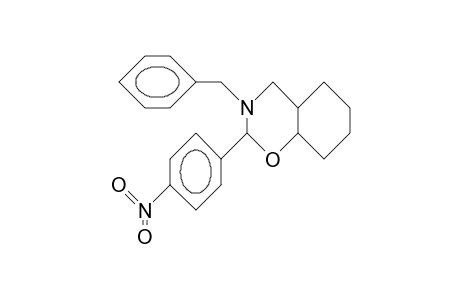 N-Benzyl-2-(4-nitro-phenyl)-5,6-(E)-tetramethylene-tetrahydro-1,3-oxazine