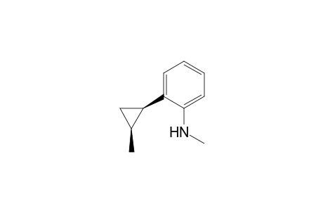 (+)-(1'r,2's)-N-methyl-2-(2'-methylcyclopropyl)aniline