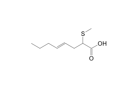 (E)-2-(methylthio)-4-octenoic acid