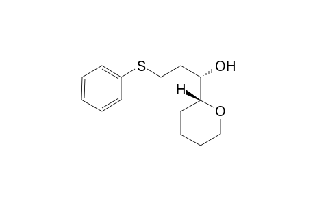 (1R)-1-[(2S)-2-oxanyl]-3-(phenylthio)-1-propanol