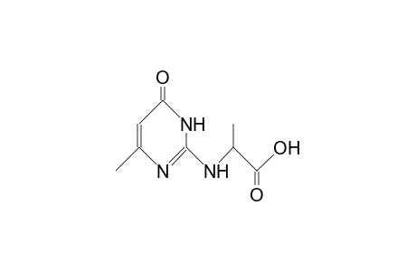 N-(4-Methyl-6-oxo-1,6-dihydro-2-pyrimidinyl)alanine